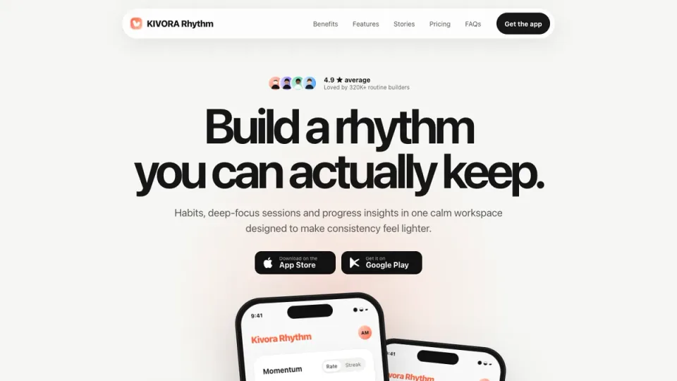 Kivora Rhythm product preview